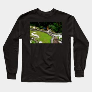 Rizières en terrasse de Banaue, Philippines Long Sleeve T-Shirt